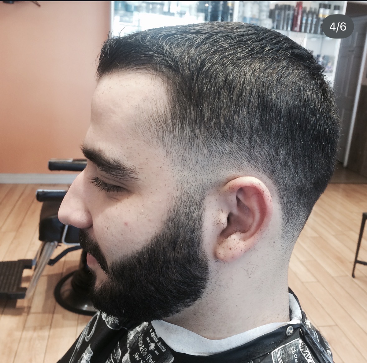 Clean lineup and taper on a client